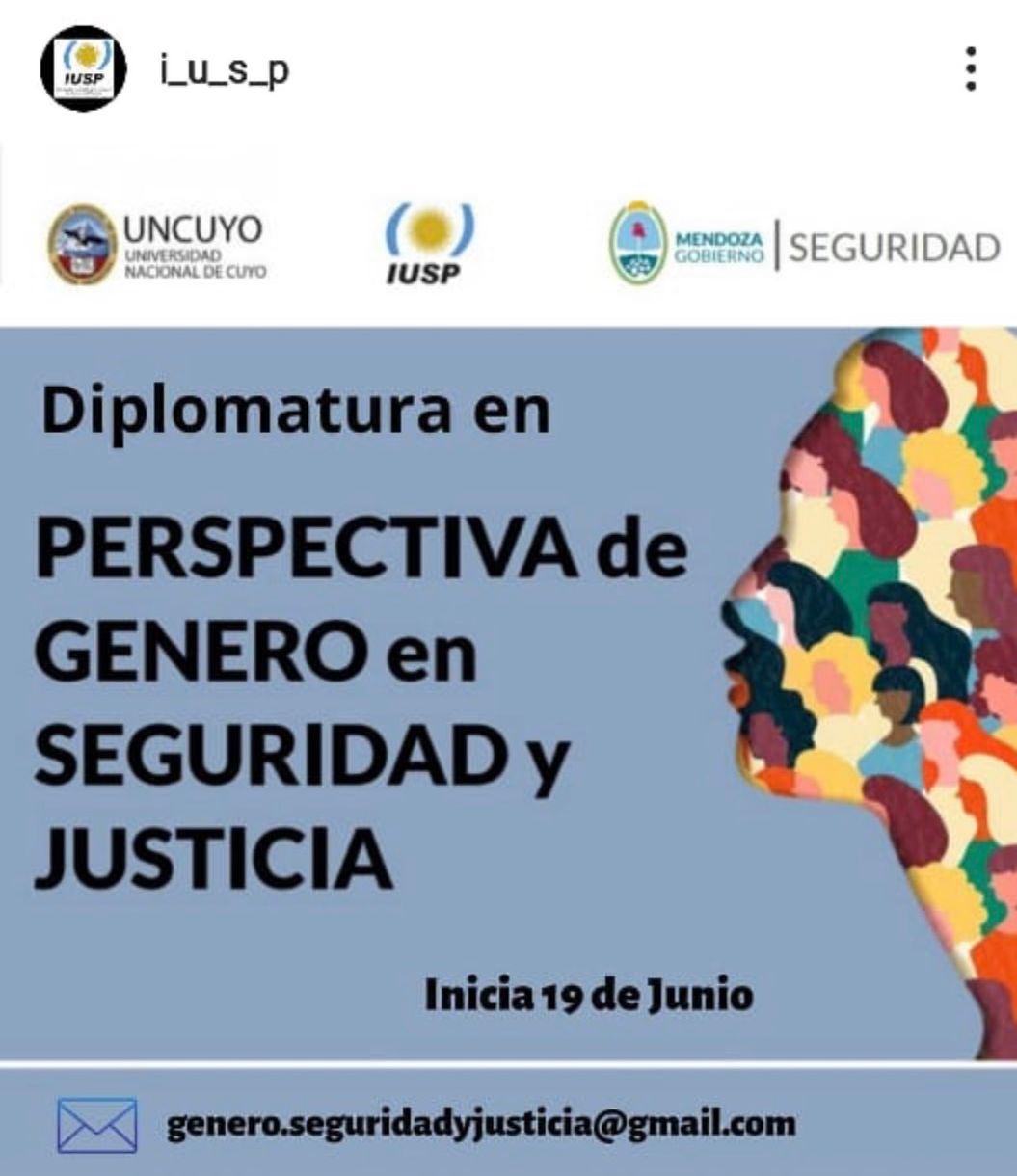 El Ministerio de Seguridad de Mendoza dictará una diplomatura sobre Género para personal de Seguridad Pública