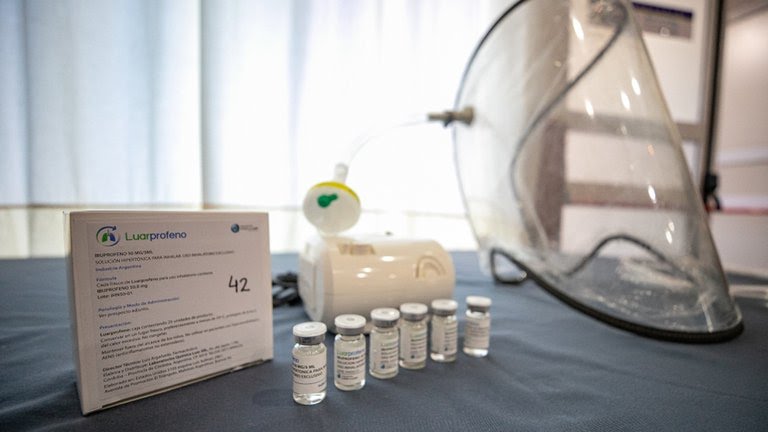 AUTORIZACIÓN OFICIAL PARA USO DE IBUPROFENO INHALATORIO CON PRECEDENTES EN RIVADAVIA