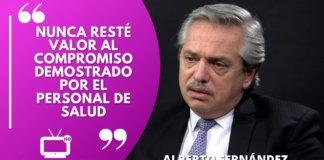 NUNCA RESTÉ VALOR AL COMPROMISO DEMOSTRADO POR EL PERSONAL DE SALUD