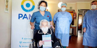 CASILDA TIENE 113 AÑOS, TUVO CORONAVIRUS Y ES LA PERSONA MÁS LONGEVA DEL PAÍS EN RECIBIR LA VACUNA
