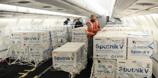 LLEGO UN NUEVO VUELO DESDE RUSIA CON 470 MIL DOSIS DE SPUTNIK V
