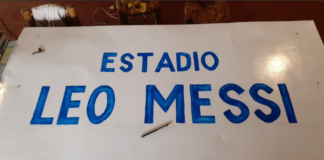 FUROR POR EL “ESTADIO LEO MESSI” UBICADO EN LA MONTAÑA DE MENDOZA