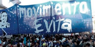 ORGANIZACIONES SOCIALES SE MOVILIZAN EN APOYO A ALBERTO FERNÁNDEZ