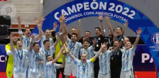 ARGENTINA CAMPEÓN DE AMÉRICA EN FUTSAL