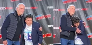 EMOCIONANTE: EL REENCUENTRO DE MICHAEL J. FOX Y CHRISTOPHER LLOYD, PROTAGONISTAS DE VOLVER AL FUTURO