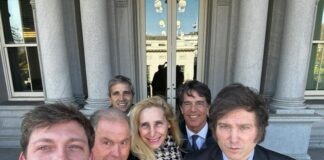 MILEI SE REUNIÓ CON ASESORES DE BIDEN EN LA CASA BLANCA