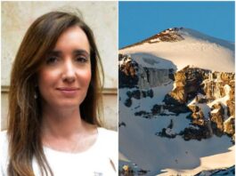 VICTORIA VILLARUEL PIDIÓ RECURSOS A CHILE PARA BUSCAR A LOS ANDINISTAS PERDIDOS EN EL MARMOLEJO