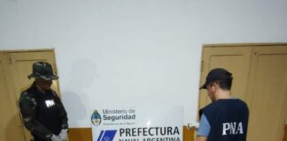 OPERATIVO CONTRA EL NARCOTRÁFICO EN LA FRONTERA DE ARGENTINAS