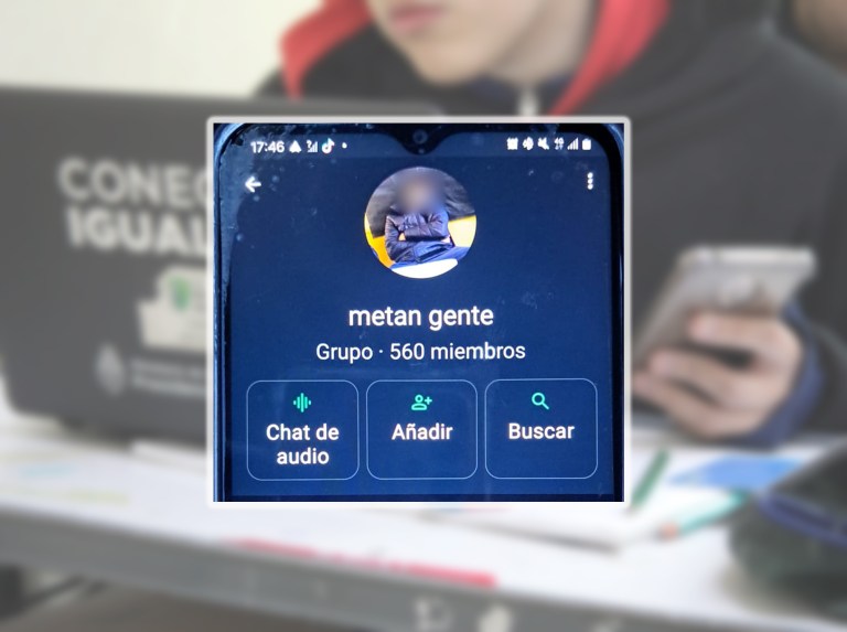 «METAN GENTE» LA JUSTICIA PIDIÓ A PADRES QUE REVISEN LOS TELÉFONOS DE SUS HIJOS Y DENUNCIEN LOS GRUPOS