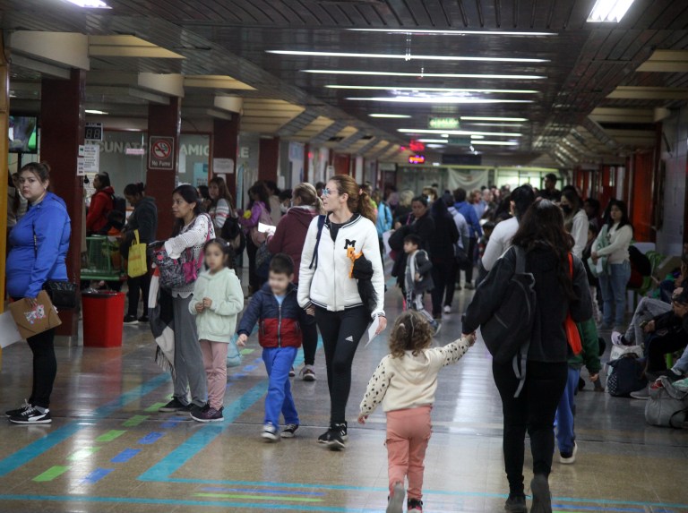 A UN DÍA DEL COMIENZO DEL INVIERNO, EL HOSPITAL NOTTI YA TIENE MÁS DEL 85% DE SUS CAMAS OCUPADAS