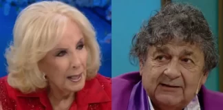 MIRTHA LEGRAND SORPRENDIÓ AL CANTANTE DE LOS PALMERAS CON UNA PICANTE PREGUNTA EN VIVO