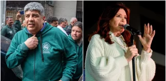 PABLO MOYANO Y CRISTINA KIRCHNER NEGOCIAN LUGARES EN LA LISTA DEL PJ PARA EL AÑO PRÓXIMO