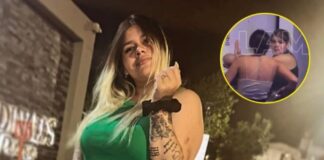 MORENA RIAL JUNTO A SUS BEBÉ DE TRES MESES, FUE DETENIDA POR CIRCULAR EN UN AUTO ROBADO