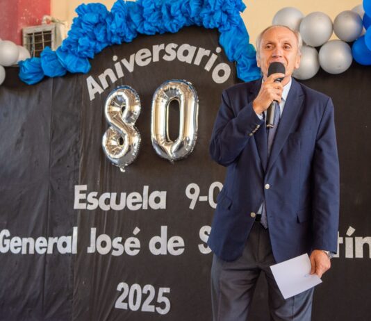 RAÚL RUFEIL PARTICIPÓ DE LOS 80 AÑOS DE LA ESCUELA NORMAL “GRAL. JOSÉ DE SAN MARTÍN”