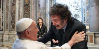 EL MENSAJE DE JAVIER MILEI POR LA MUERTE DEL PAPA FRANCISCO «ADIÓS»