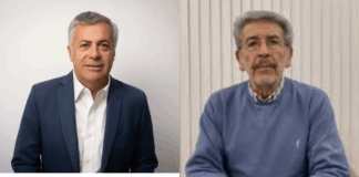 GESTO DE APOYO: CORNEJO VISITÓ A MANSUR DURANTE SU REHABILITACIÓN