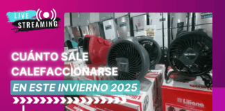 EL MOVIL DE CIUDAD FM VISITÓ MUEBLERÍA LA CONFIANZA PARA CONOCER LOS PRECIOS DE CALEFACCIÓN EN INVIERNO 2025