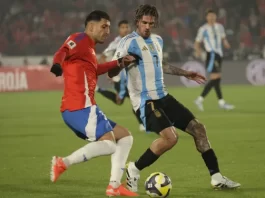 ARGENTINA DERROTÓ A CHILE Y LO DEJÓ AL BORDE DE LA ELIMINACIÓN