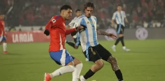 ARGENTINA DERROTÓ A CHILE Y LO DEJÓ AL BORDE DE LA ELIMINACIÓN