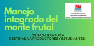 JORNADA DE MANEJO INTEGRADO DEL MONTE FRUTAL EN EL INTA DE JUNÍN DESTINADA A PRODUCTORES Y ESTUDIANTES