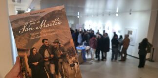 GUSTAVO CAPONE, ORGULLO DE RIVADAVIA, PRESENTA SU HOMENAJE AL GENERAL SAN MARTÍN