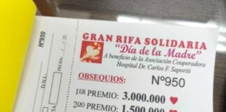 RIFA MILLONARIA Y SHOW A PURA ALEGRÍA PARA COLABORAR CON EL HOSPITAL SAPORITI
