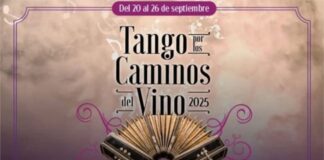 MAÑANA SÁBADO, TANGO POR LOS CAMINOS DEL VINO EN SAN MARTÍN