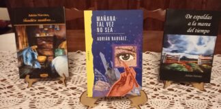 ADRIÁN NARVÁEZ, EL BIBLIOTECARIO DE MEDRANO QUE LLEVÓ SU VOZ A LA LITERATURA Y HOY TRIUNFA EN EL VENDIMIA