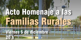 ACTO HOMENAJE A LAS FAMILIAS RURALES