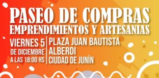 NUEVA EDICIÓN DEL PASEO DE COMPRAS, EMPRENDIMIENTOS Y ARTESANÍAS DE JUNÍN