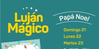 PAPÁ NOEL LLEGA A LUJÁN DE CUYO PARA COMPARTIR LA MAGIA DE LA NAVIDAD