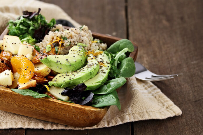 Avocado and Quinoa Salad with Chia Seed