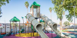 AVANZAN LAS OBRAS DE PUESTA EN VALOR DEL PARQUE SARMIENTO EN SAN MARTÍN