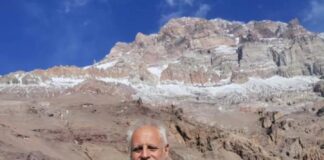CUMBRE POR LA PAZ EN EL ACONCAGUA