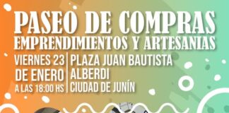 PASEO DE COMPRAS, EMPRENDIMIENTOS Y ARTESANÍAS EN JUNÍN