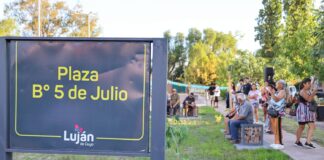PERDRIEL INAUGURÓ LA PLAZA 5 DE JULIO, UN NUEVO ESPACIO PARA LA COMUNIDAD