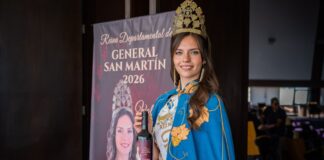 SAN MARTÍN PRESENTÓ EL VINO DE SU REINA DE LA VENDIMIA
