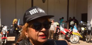 LLEGARON A SAN MARTÍN LAS MUJERES MOTOCICLISTAS DEL WRWR