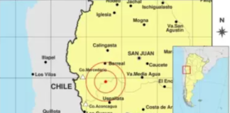 SISMO EN LA MONTAÑA DE LAS HERAS: SE SINTIÓ EN TODO EL GRAN MENDOZA