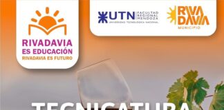RIVADAVIA IMPULSA LA FORMACIÓN EN ENOLOGÍA CON LOS ÚLTIMOS CUPOS DISPONIBLES