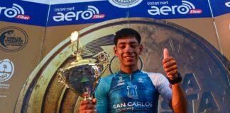 RODRIGO DÍAZ SE QUEDÓ CON LA QUINTA ETAPA DE LA 50° EDICIÓN DE LA VUELTA CICLISTA DE MENDOZA