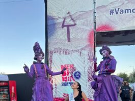 RIVADAVIA PRESENTE EN LA PISADA DE LA UVA