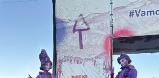 RIVADAVIA PRESENTE EN LA PISADA DE LA UVA