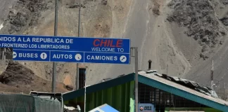 CERRARÁN EL PASO A CHILE DURANTE 24 HORAS POR DESINFECCIÓN CONTRA EL DENGUE