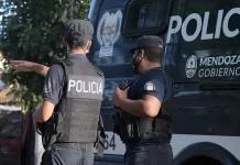 DETUVIERON AL PRESUNTO AUTOR DEL FEMICIDIO DE SAN MARTÍN TRAS UN OPERATIVO CERROJO EN RIVADAVIA