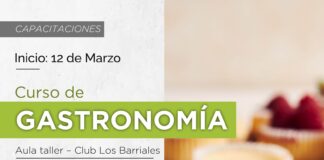 JUNÍN LANZA CURSO GRATUITO DE GASTRONOMÍA CON AVAL DE LA DGE