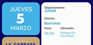 “LA GARRAFA EN TU BARRIO” LLEGA A LOS BARRIALES CON EL BENEFICIO A $9.500