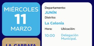 “LA GARRAFA EN TU BARRIO” LLEGA A LA COLONIA CON GARRAFAS A PRECIO SUBSIDIADO