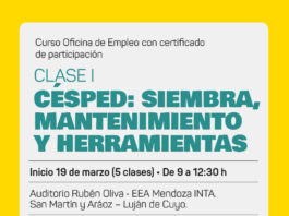 LUJÁN DE CUYO IMPULSA UNA CAPACITACIÓN EN MANTENIMIENTO DE CÉSPED