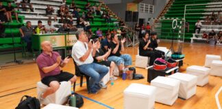 EXITOSA JORNADA DE BOXEO EN EL ESTADIO CUBIERTO LA COLONIA
